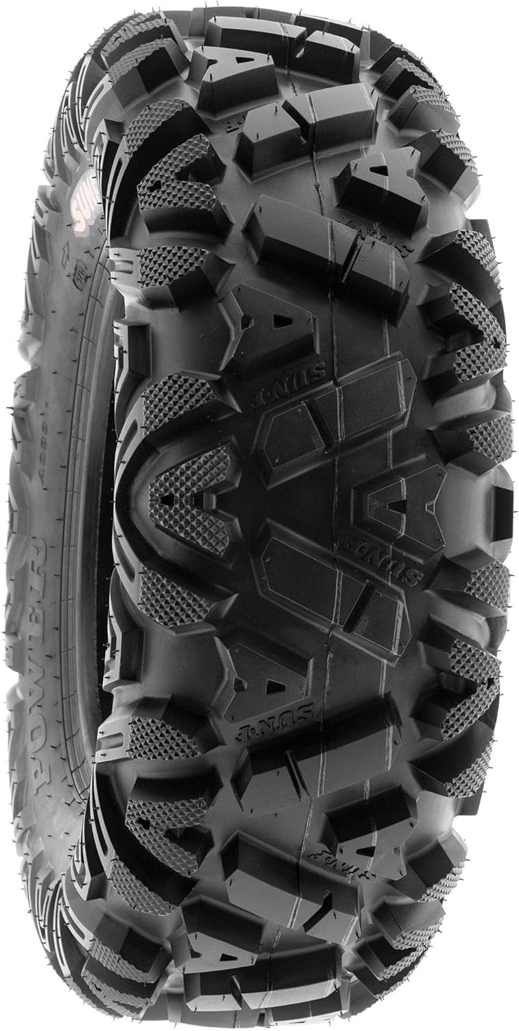 SUNF Power.I ATV UTV All-Terrain Tires Set of 4 25X8-12 25X10-12