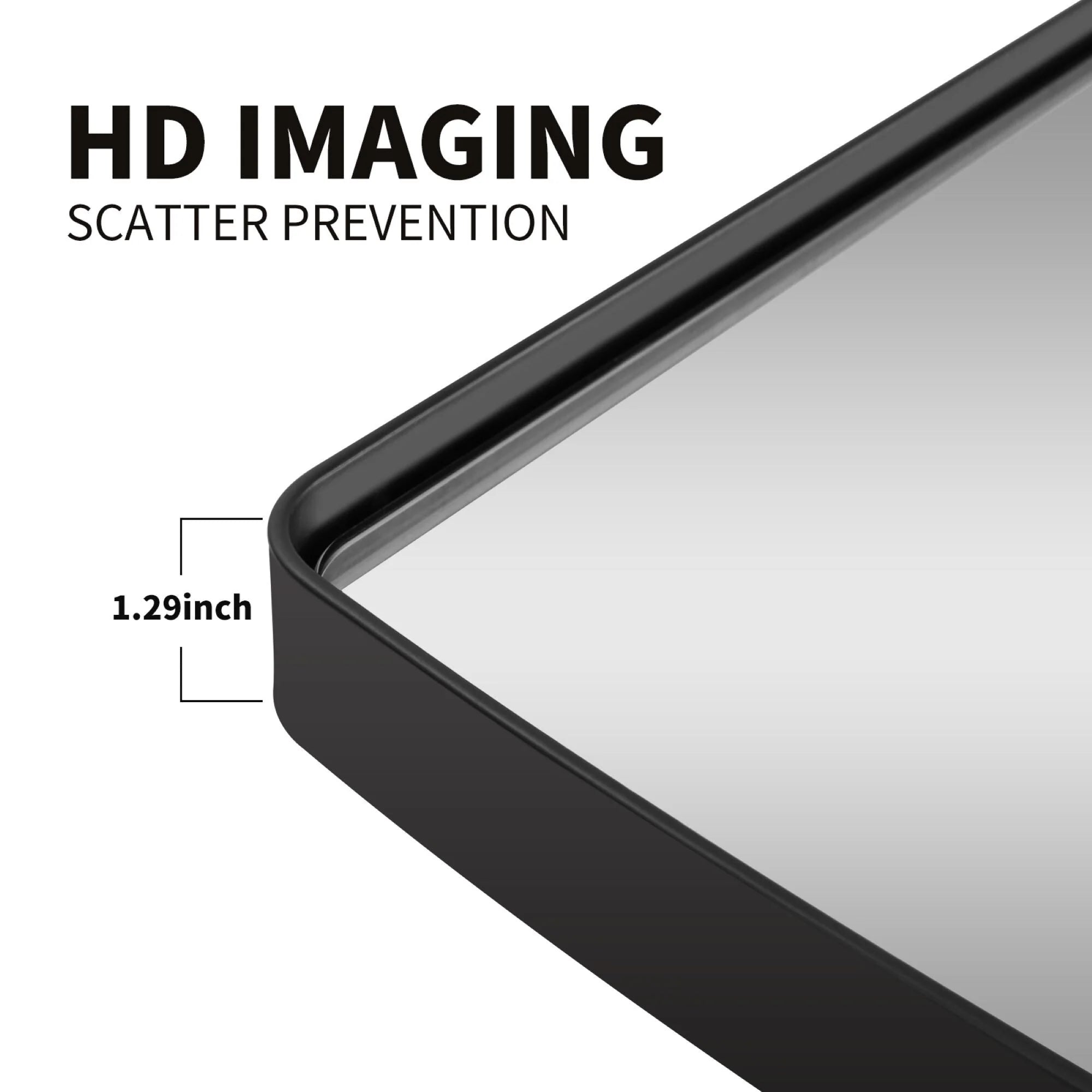 MacLuu Oblong Metal Wall Mirror