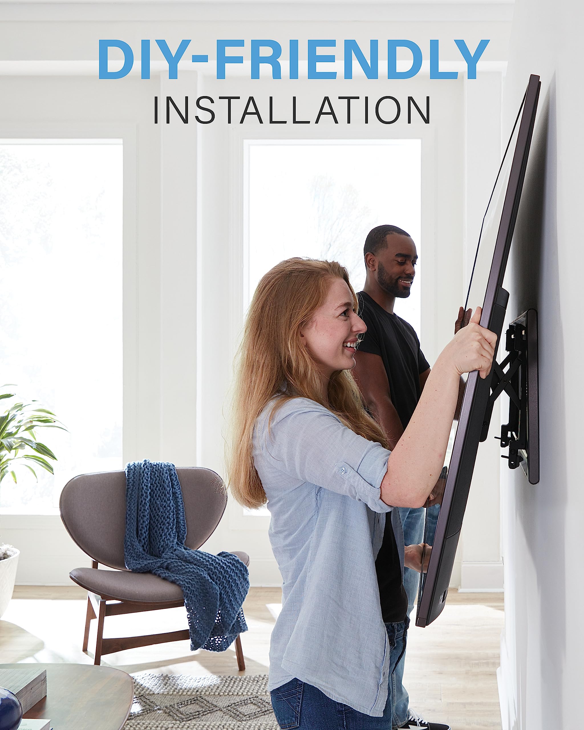SANUS Tilting TV Wall Mount for Large TVs Up to 90锟斤拷
