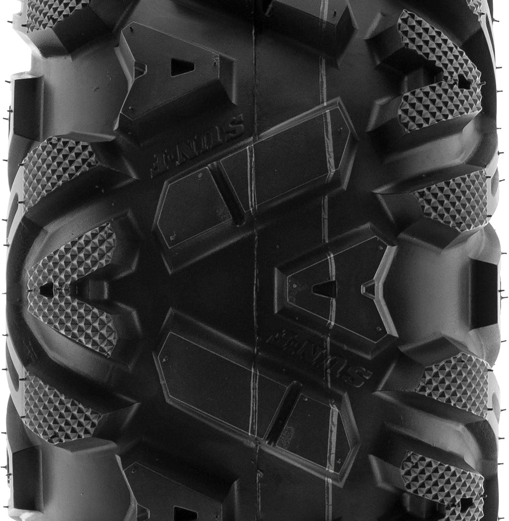 SUNF Power.I ATV UTV All-Terrain Tires Set of 4 25X8-12 25X10-12
