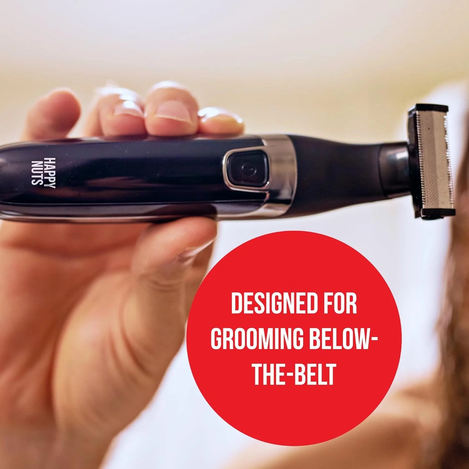 HAPPY NUTS The Ballber锟斤拷 Electric Body Hair Trimmer for Men