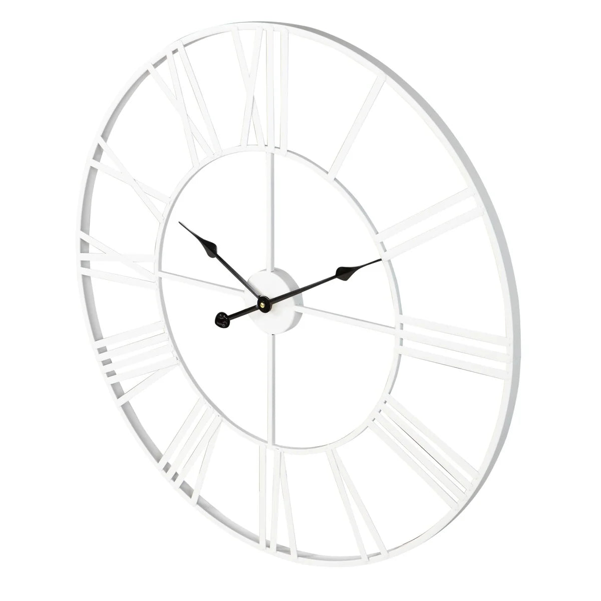 Solange Round Metal Wall Clock