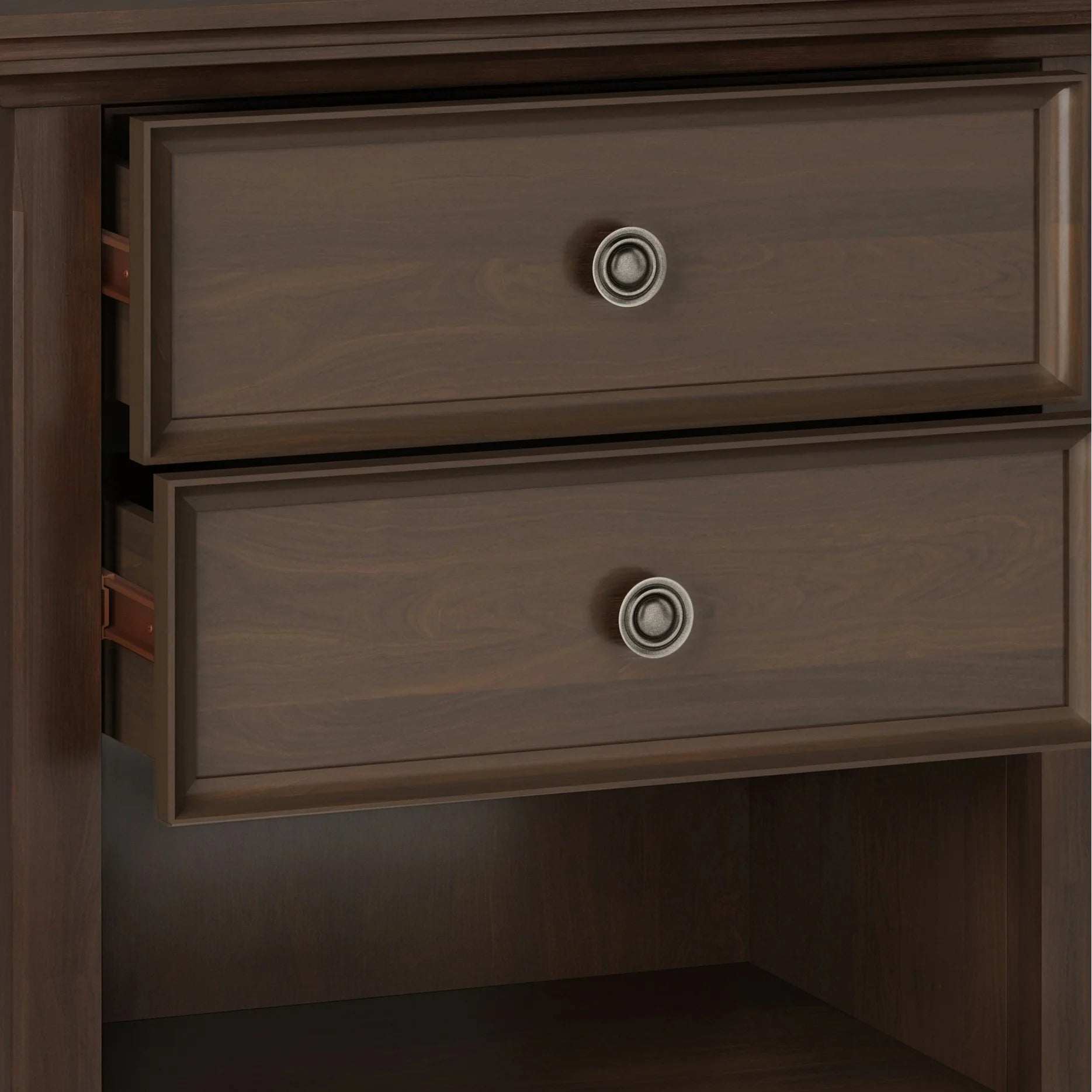 WYNDENHALL Halifax SOLID WOOD 24 inch Wide Bedside Nightstand Table