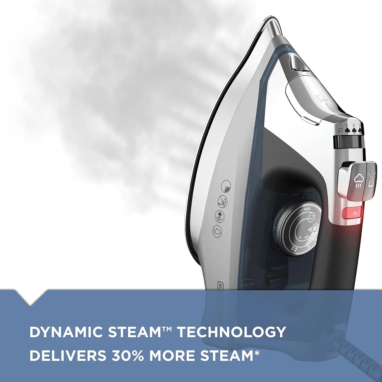 BLACK+DECKER Allure Professional Steam Iron, 30% More Steam