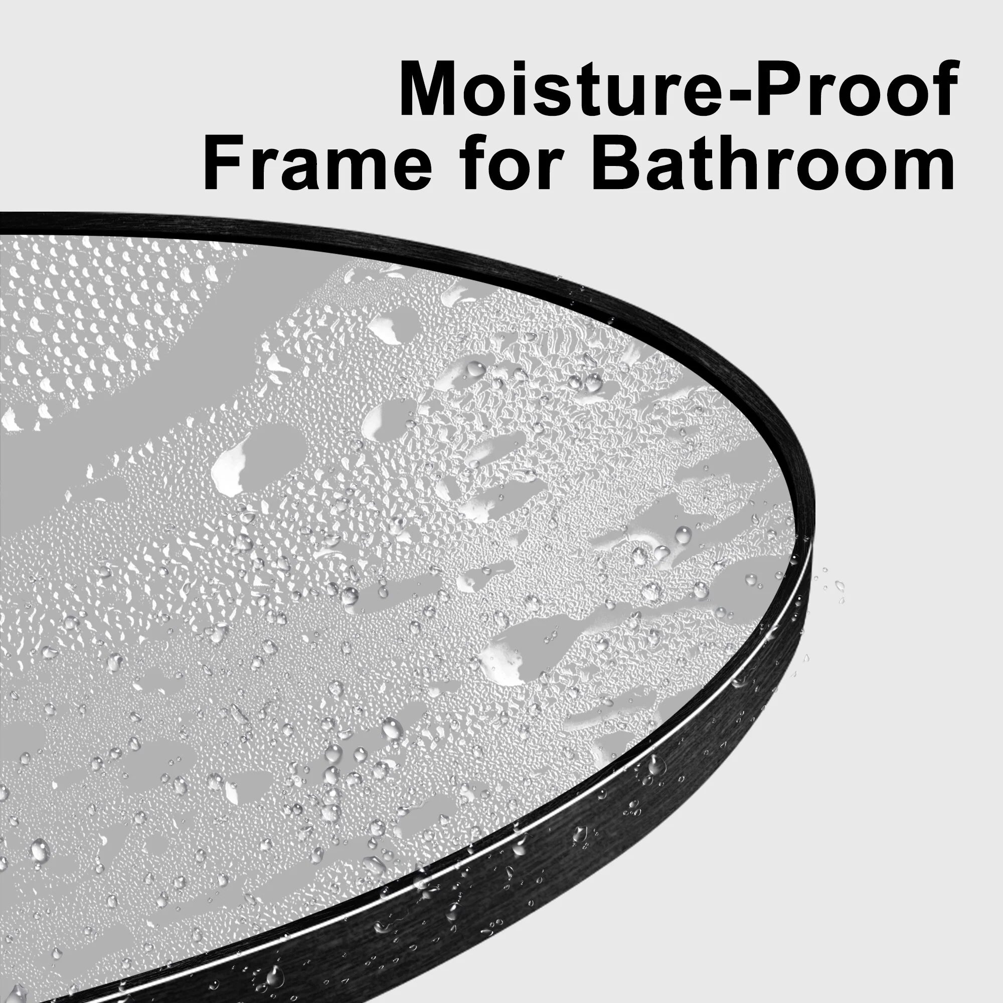 Bathroom Arch Aluminum Wall Mirror Vanity Mirrors